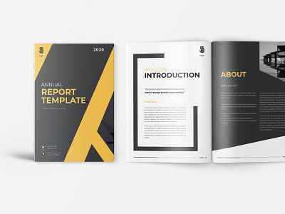 Olio Annual Report Template a4 annual report a4 annual report annual report annual report layout brochure annual report layout brochure branding branding design brochure template