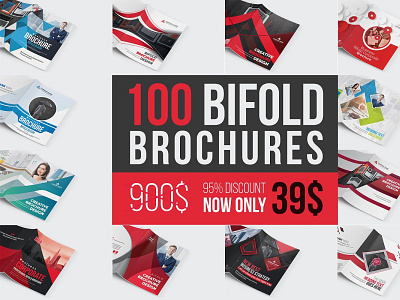 Ultimate Bifold Brochure Bundle brand identity branding branding design brochure brochure bundle brochure design brochure layout brochure mockup brochure template