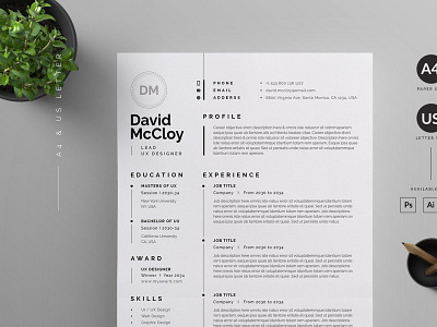 Resume CV Template curriculum vitae cv cv clean cv design cv resume cv template resume resume clean resume cv resume design resume template