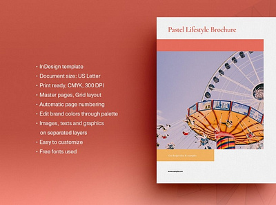 Pastel Lifestyle Brochure