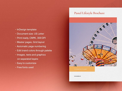 Pastel Lifestyle Brochure