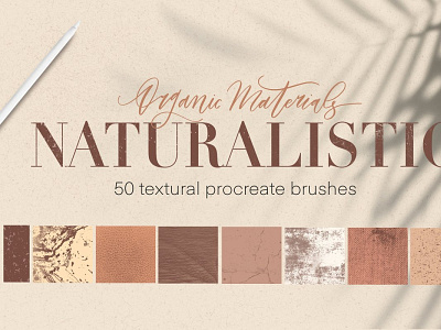 Naturalistic Textures branding branding design