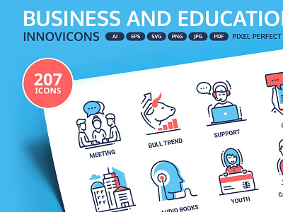 Business   Education Icons Super Set