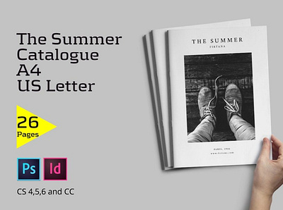 The Summer Catalogue brand identity branding branding design