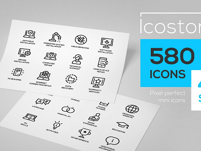 Big Bundle of Icons Collection branding branding design icon icon design icon set iconography icons icons design icons download icons pack icons set