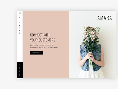 Amara A Theme for entrepreneurs branding design web web design webdesign website wordpress wordpress blog wordpress design wordpress theme