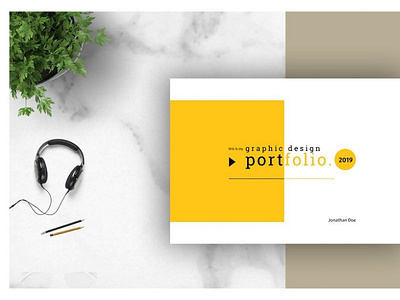 Graphic Design Portfolio Template brochure brochure design brochure layout brochure mockup brochure template business brochure psd brochure psd template