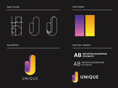 U letter logo 3d abstract app icon brand brand identity business company concept corporate custom goldenratio gradient illustration logo logotype modern recent logo smart logo