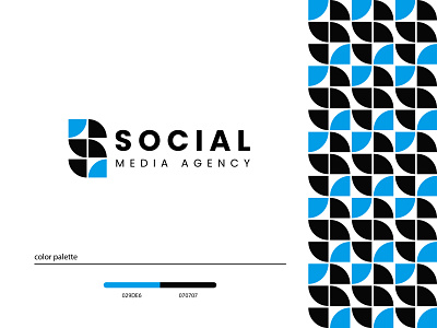 S letter logo . Agency logo . Media logo