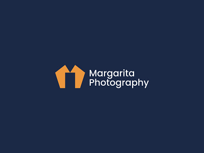 Margarita Photography abstarct brand brand identity branding business company concept corporate creative custom logo logo design m letter logo photography logo recent logo