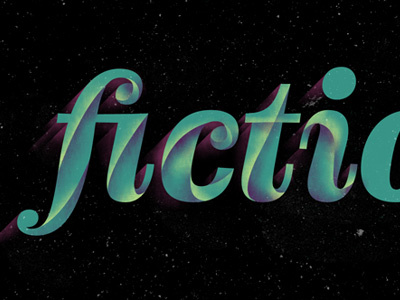 Fiction fiction texture type typography