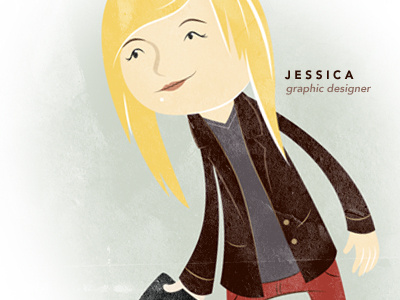 Self Portrait character editorial illustration person portrait texture