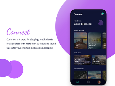 Connect Meditation App