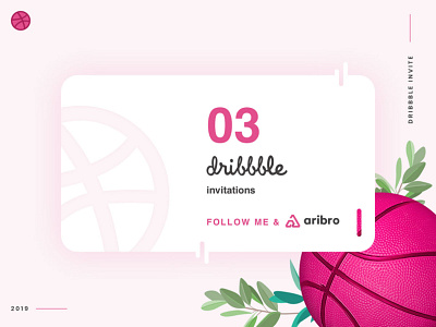 3 Dribbble Invites Giveaway agency agency branding agency logo aribro design dribbble invites fes graphic infographie fes logo morocco ui ui ux uiux web deisgn web design web designer web development webdesign website