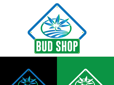 Cannabis CBD Logo Design Template