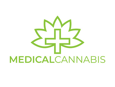 Minimalist Medical Cannabis CBD Logo Design Template brand identity branding colorful logo corporate creative custom logo design letter minimalist modern real estate unique vector