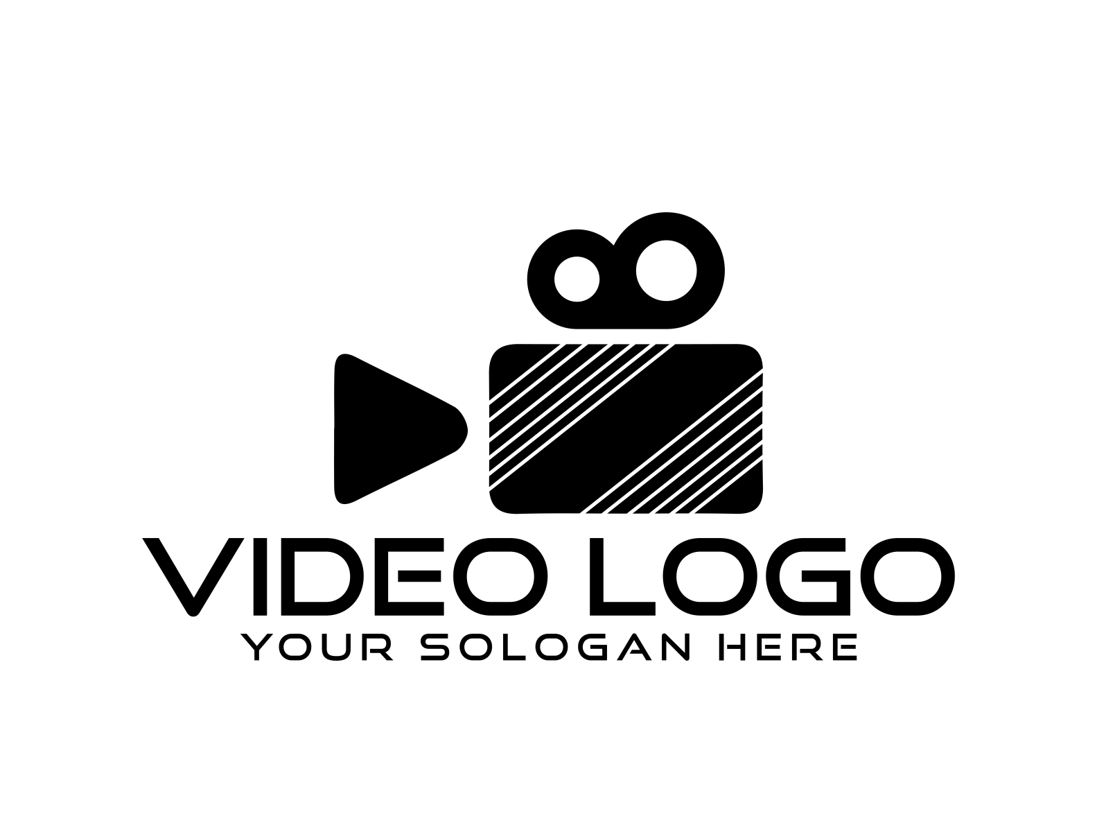 video camera logo design