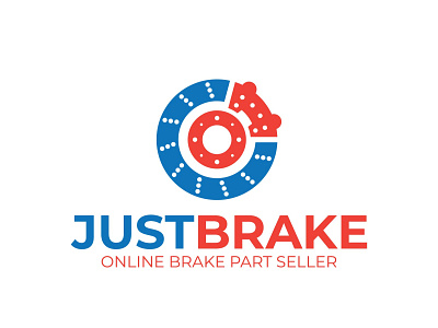 Online Brake Part Seller Logo Design