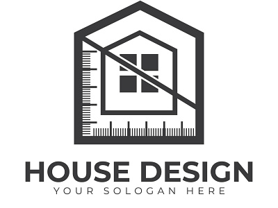 House Design Architecture Logo Design Template brand identity branding colorful logo corporate creative custom logo design letter minimalist modern real estate unique vector