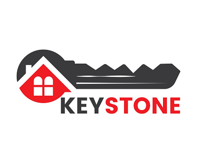 Keystone Logo Design Template brand identity branding colorful logo corporate creative custom logo design letter minimalist modern real estate unique vector