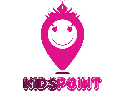 Kids Point Logo Design Template brand identity branding colorful logo corporate creative custom logo design kids letter minimalist modern point unique vector