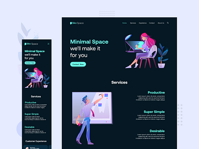 SikoSpace - Cloud Office Landing Page