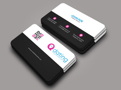 Business card design,  minimalist,  professional design template