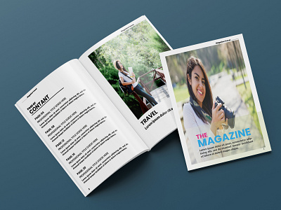 Magazine Template architecture branding clean creative design indesign magazine nature photography professional template travel unique