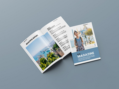 Magazine Design adobe architecture branding business clean creative design fashion forest indesign nature professional template travel