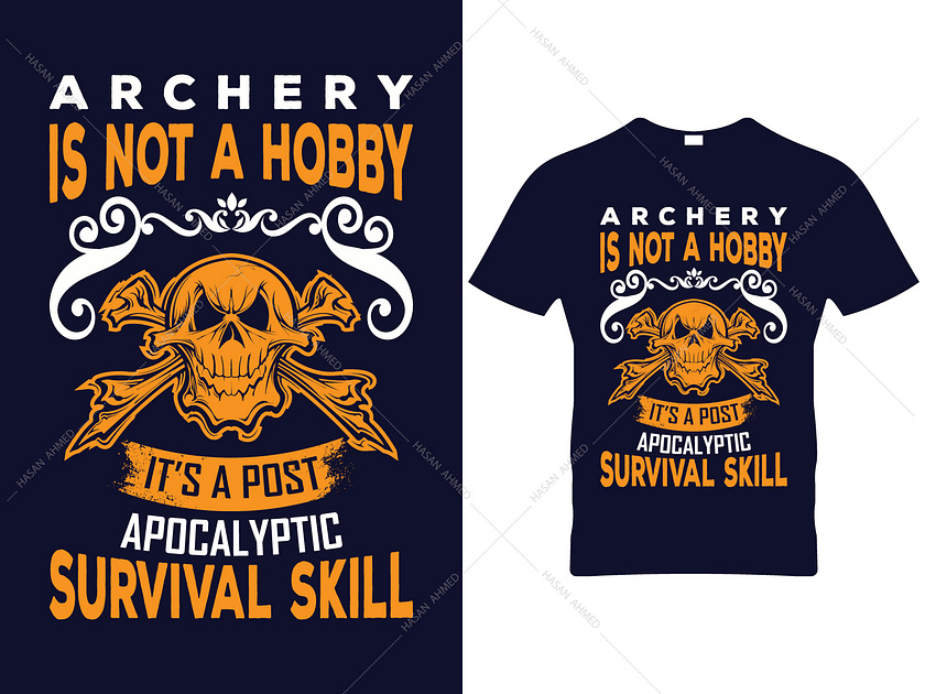 Archery Team Shirts designs, themes, templates and downloadable graphic