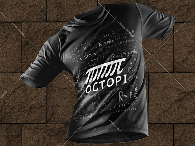Pie Octopi Math T-shirt Design Ideas