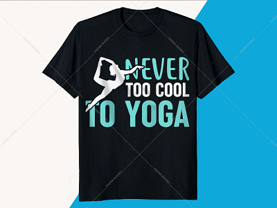 Yoga typography T shirt Design for Yoga Graphic Tees Custom Yoga Clothing -  TshirtCare