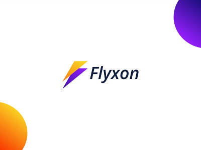 Flyxon Logo Design - F Letter abstract app logo business logo company logo creative logo f letter logo design logo logo design logo designer logo maker modern logo