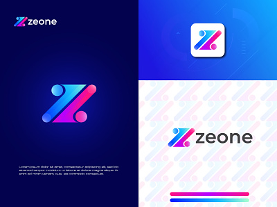 Zeone logo design - Z modern logo mark