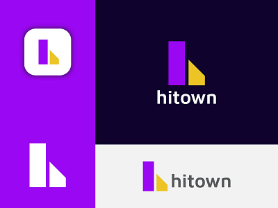 Hitown Logo Design, H Modern Logo Mark.