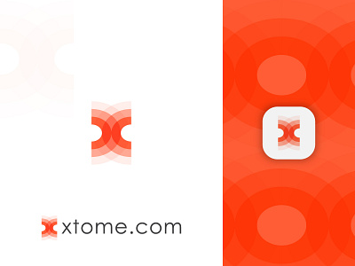 Xtome Logo Design - X Modern Logo Mark. 2020 2021 top 5 abstract app icon logo brand identity branding clean flat colorful creative graphic design letter logo logo logo designer minimalist logo modern professional popular dribbble shots simple software tech typography word mark x logo