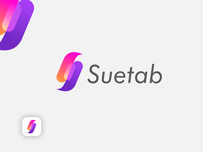 Suetab Logo Design, S Modern Logo Mark.