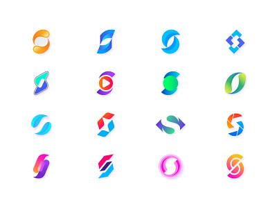 S Logofolio, Modern S letter Logos