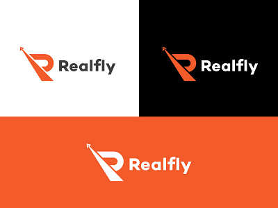 R+ Paper Plane Icon Concept, R Logo Mark