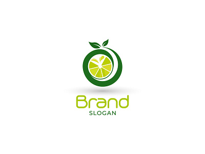 Lime Slice Logo Design, Modern Logo
