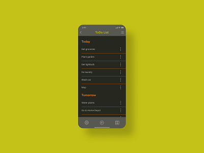 ToDo List dailyui