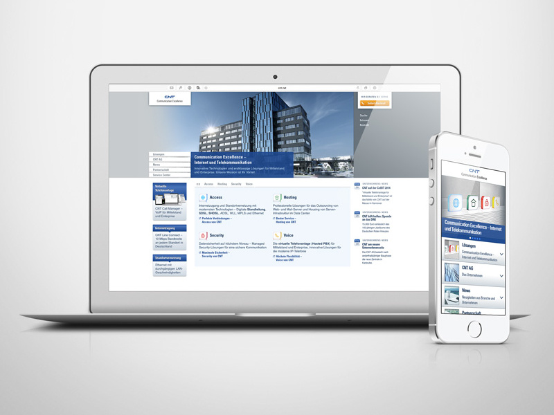 CNT, Web Design website webdesign online responsive