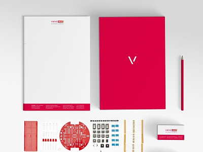 Corporate Design for VARIOBOT cards corporate design graphics redesign