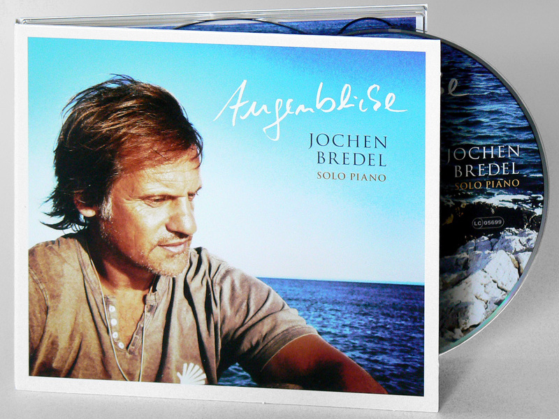 Packaging Design for Jochen Bredel cd disc packaging music