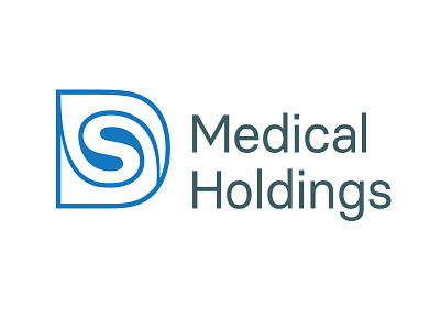 DS Medical Holdings atipo branding ds medical holdings dslogo healthcare identity logo medical monogram