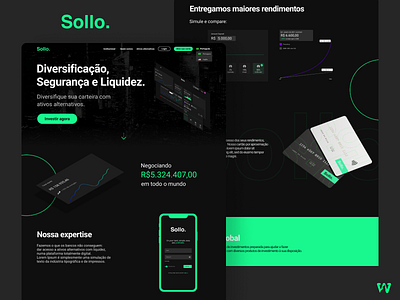 UI Concept Sollo Capital