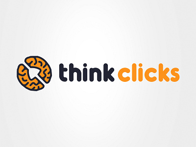 Think Clicks design logo