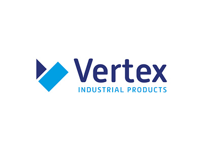 Vertex Industrial Products industrial logo manufacturing logo