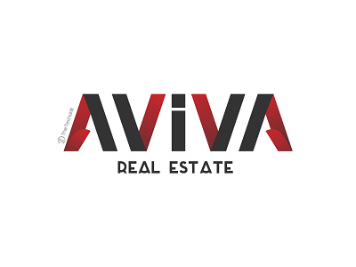 Aviva Real Estate brand identity branding logo design logodesign real estate logo thetechdrift