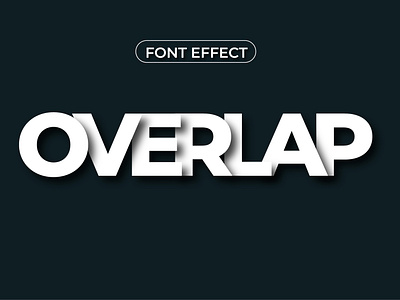 How to create OVERLAP font effect in Adobe illustrator | Freepik dalower hossain delower design effect freepik graphic design graphics design crash class illustrator illustrator tutorial job in graphics design overlap overlap text overlap text effect photoshop text effect photoshop text effects text text effect text effect in illustrator